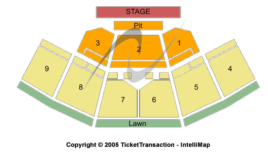 First Niagara Pavilion Seating Chart